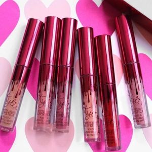 SOLD....KYLIE V-Day Matte Liquid Lipstick Set